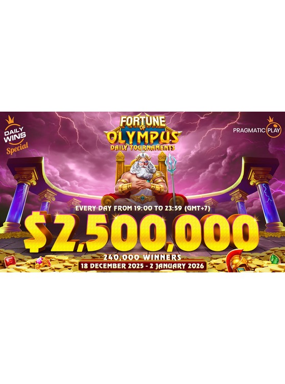 Pragmatic Play: Fortune of Olympus 每日锦标赛